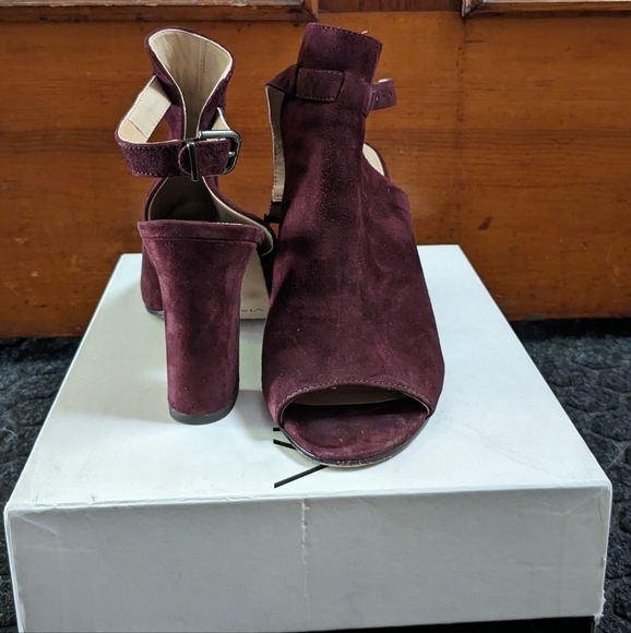 Via Spiga open-toe suede booties - Picture 3 of 4